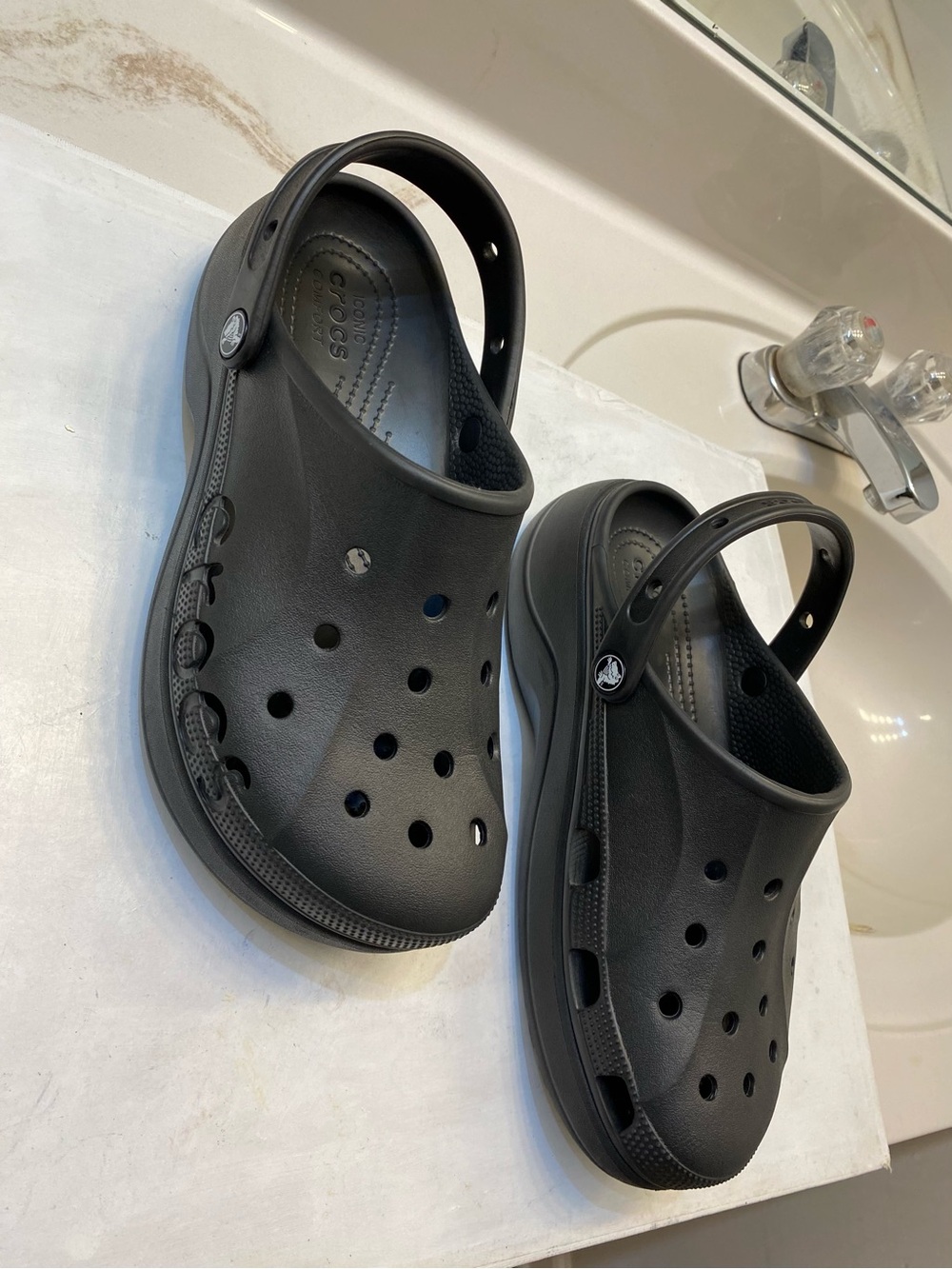 Crocs Baya Women Platform Sandals Size 10 NEW, Never Worn excellent condition - Picture 12 of 13